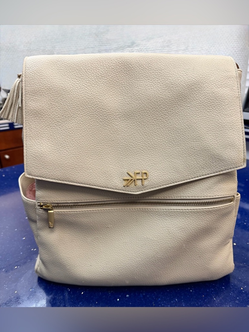 Freshly Picked Cream Class Diaper Bag